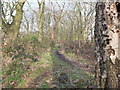 Path between Rainford Industrial Estate and Higher Lane