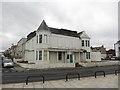 NZ3572 : Boarded up hotel on Whitley Bay Promenade by Graham Robson