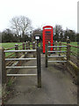 TM2166 : Telephone Box off Southolt Road by Geographer