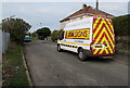 JTM Signs van, Tennis Court Road, Pensarn, Abergele