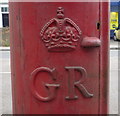 Cypher, George V postbox on Falsgrave Road, Scarborough