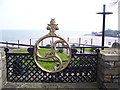 Old Pier Railings reused at the Croft Tenby