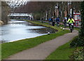 The Erewash Canal towpath in Long Eaton