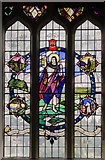 SE8904 : Stained glass window s.VII, Holy Trinity church, Messingham by Julian P Guffogg