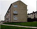 Newport City Homes flats above Lambourne Way, Bettws, Newport