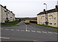 West along Lea Close, Bettws, Newport