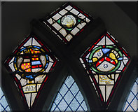 SE8904 : Detail of window sVIII, Holy Trinity church, Messingham by Julian P Guffogg
