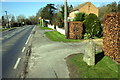 Milestone beside Oxford Road (B4044)