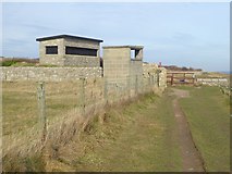 NZ4163 : Sentry post at Whitburn by Oliver Dixon