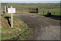 Sign for Woolcombe Farm