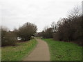 Path around Thrybergh Reservoir