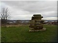 The viewpoint overlooking the Don Valley Sheffield Manor