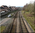 Railway from Ruabon towards Chirk