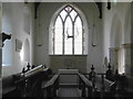 The chancel of South Elmham All Saints Church