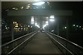 View along the entrance ramp into Tower Pier