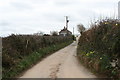 Track leading to High Furze Farm