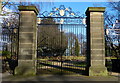 Gates at the Heanor Memorial Park