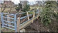 Footbridge beside Aggrie House Farm, Moorhouse