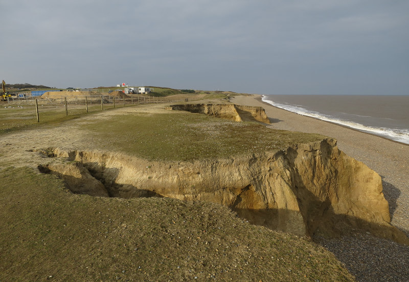 Eroding cliffs near Weybourne © Hugh Venables :: Geograph Britain and ...