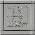 TQ2683 : St Johns Wood tube station - ceramic tile by Mike Quinn