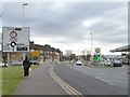 TQ1285 : Approaching a roundabout on Field End Road by Christine Johnstone