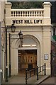 TQ8209 : Entrance, West Hill Lift, Hastings by Jim Osley