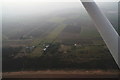 Dunes, Sprakes Farm and former coastguard cottages, Donna Nook: aerial 2016