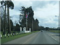 A308 at Oakley Court Hotel entrance