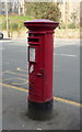 Elizabeth II postbox outside Firvale Post Office, Sheffield