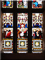 SD6911 : Smithills Chapel, Stained Glass Window Detail (3) by David Dixon