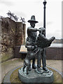 Bronze Statues, Rotherhithe, London SE1