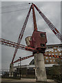 Dockside Crane near Surrey Docks Farm, Rotherhithe Street, London SE1