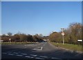 Clay Lane at the junction of Marlow Road