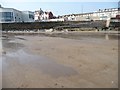 TA1866 : Tide rising from the back of the beach, South Sands by Christine Johnstone