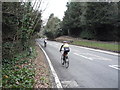 Cycle race on Barnsley Road (A635)