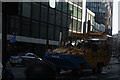 View of the Duck Tours amphibious car from the corner of Chicheley Street and York Road