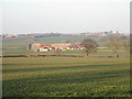 View towards Parks Farm Cottages