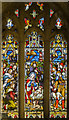 Stained glass window, St Swithin