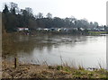 Radcliffe Residential Park next to the River Trent