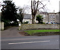 Entrance to Grade II listed The Poplars, Pucklechurch