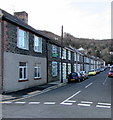 Long row of houses, Gertrude Street, Abercynon