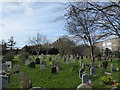 Cemetery between Rectory Road and St Julian