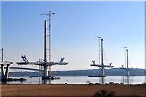 NT1280 : Queensferry Crossing Construction by Robert Struthers