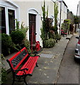 Red benches, Lower Lydbrook