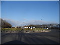 Roundabout on Wretchwick Way, Bicester