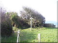 Musselwick - coast path signs