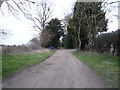 Farm track (bridleway) off National Cycle Route 51