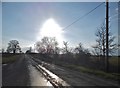 Merton Road leaving Ambrosden