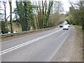 TQ1929 : Brighton Road crosses lake by Shazz