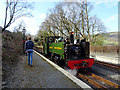 SN6878 : Vale of Rheidol Railway locomotive No. 8 by John Lucas